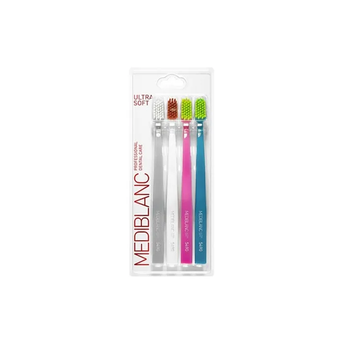 Mediblanc Ultra Soft Toothbrush 4 Pack