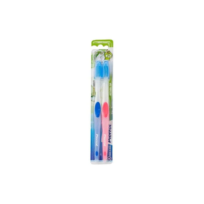 Pierrot Dental Action Tip Soft Toothbrush Pack Of 2