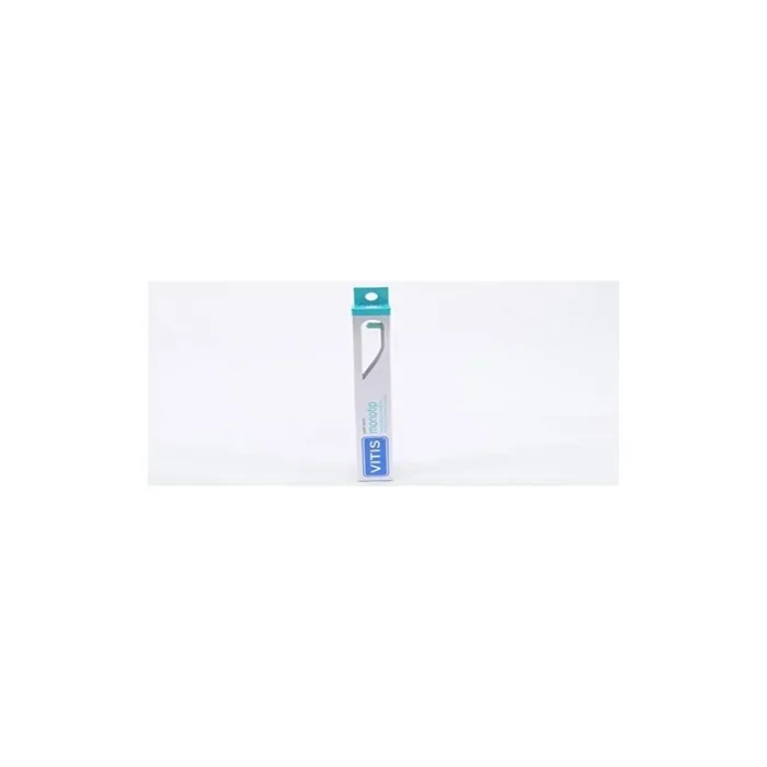 Dentaid Vitis Monotip Manual Toothbrush - Soft Bristles, Black - 1 Unit