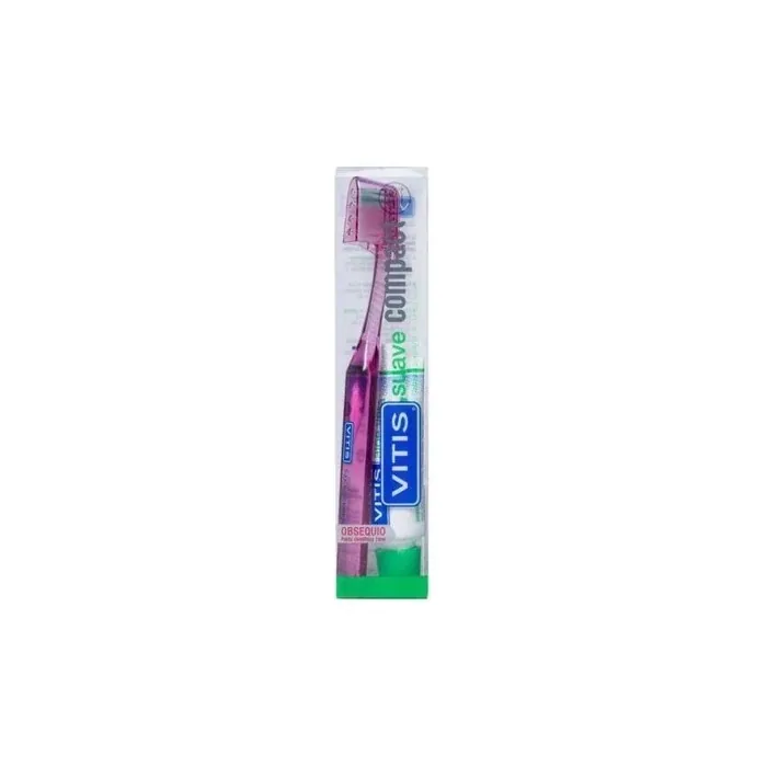 Vitis Vitis Compact Soft Toothbrush Aloe