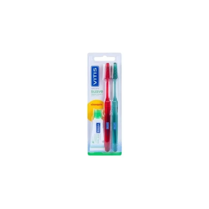 Vitis Vitis Toothbrush Soft Two Pack