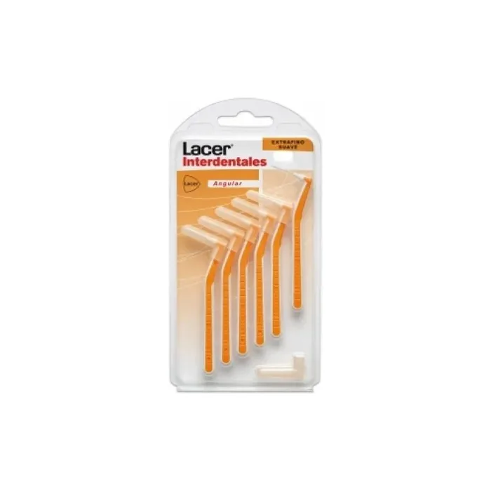 Lacer Lacer Interdental Brush Orange Extrathin Soft 05 Mm