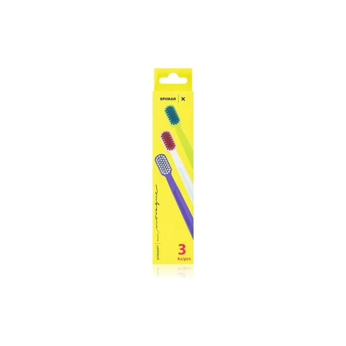 Spokar Ultrasoft Toothbrush 3 Pcs