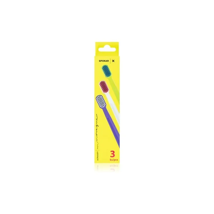 Spokar Soft Toothbrushes Pack Of 3