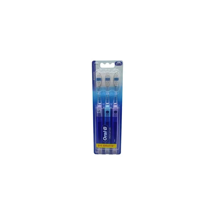 Oralb Spazz Indicator X 3 Medium 35 Toothbrushes