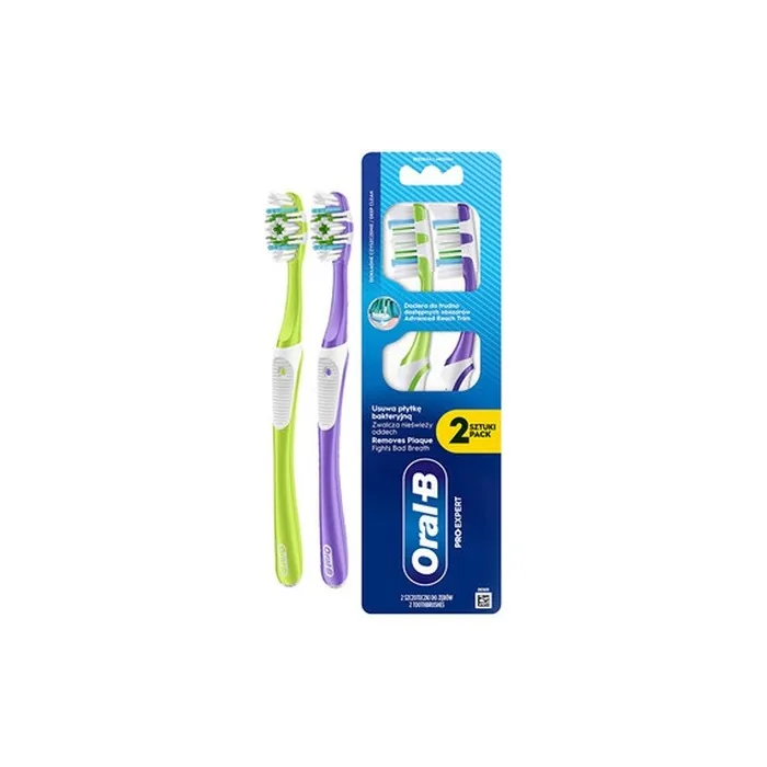 Oral B Proexpert Deep Clean Medium Toothbrush Pack Of 2