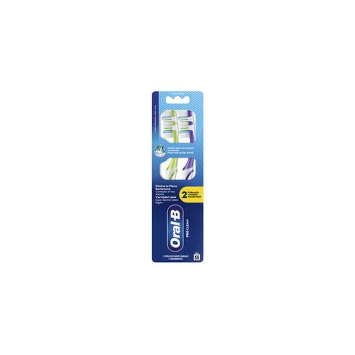 Proclean Plaque Remover Toothbrush 40 Medium 2 Units