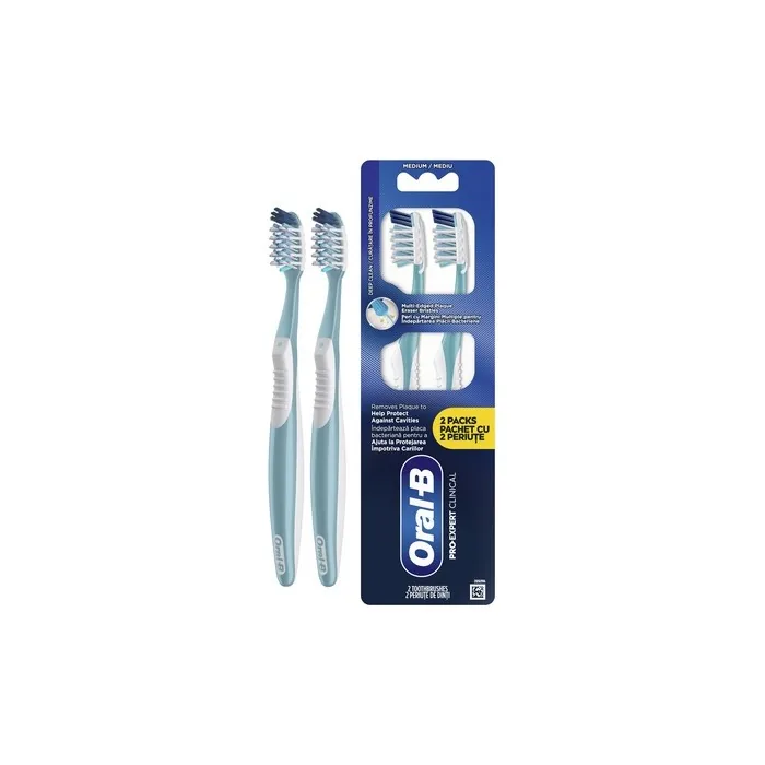 Oral B Oral-B Cross Action Pro-Clean Clinical Manual Toothbrush Plaque Removal & Cavity Protection