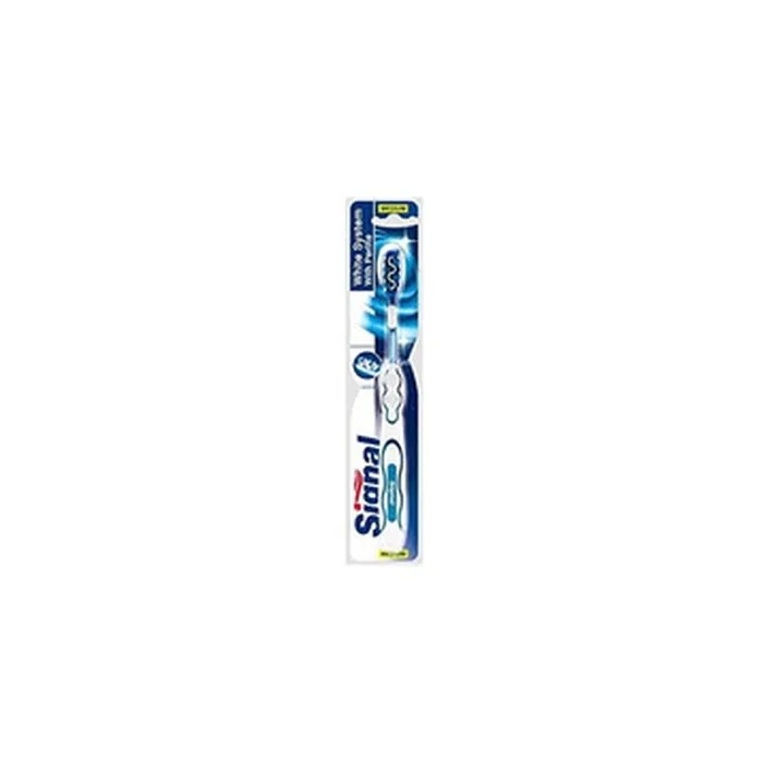 Signal Medium Hard Toothbrush White System Medium