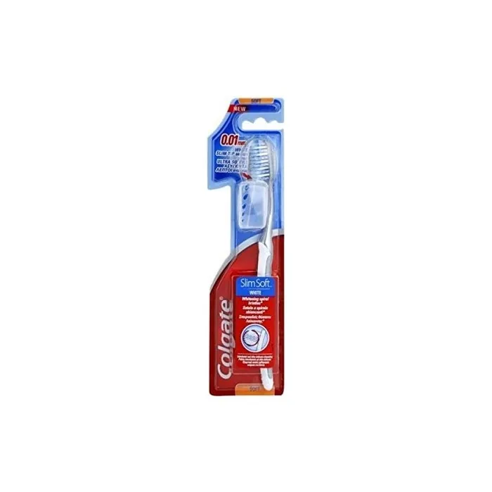 Colgate Super Slim Soft 0.01mm White Tip Bristles Toothbrush