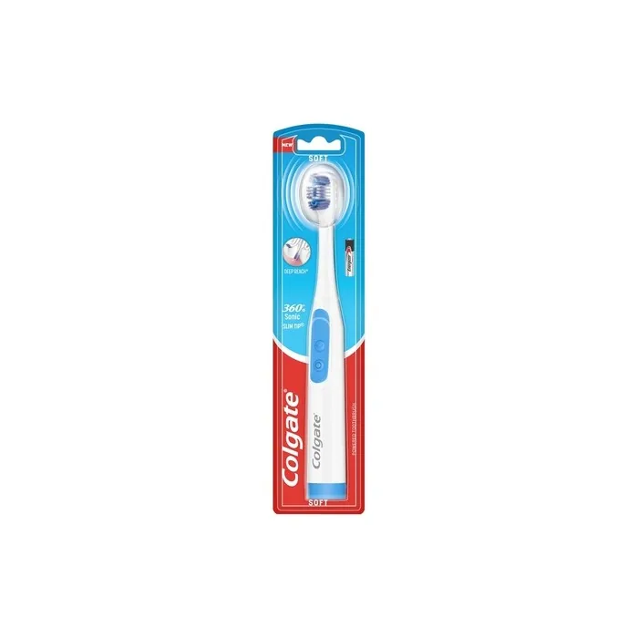 Colgate Toothbrush 360 Battery Floss Tip