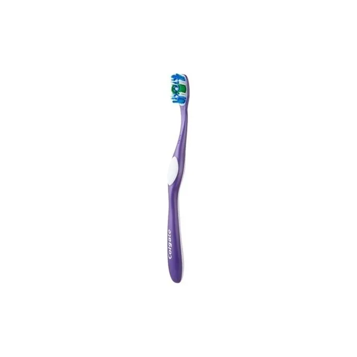 Colgate 360 Deep Clean Medium Toothbrush Purple Medium 1 Piece