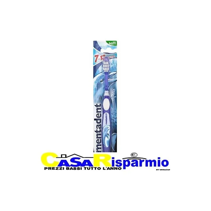 Mentadent Toothbrush with Suction Cup - Assorted Colors
