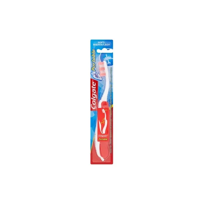 Colgate Portable Soft Toothbrushes Assorted Colors