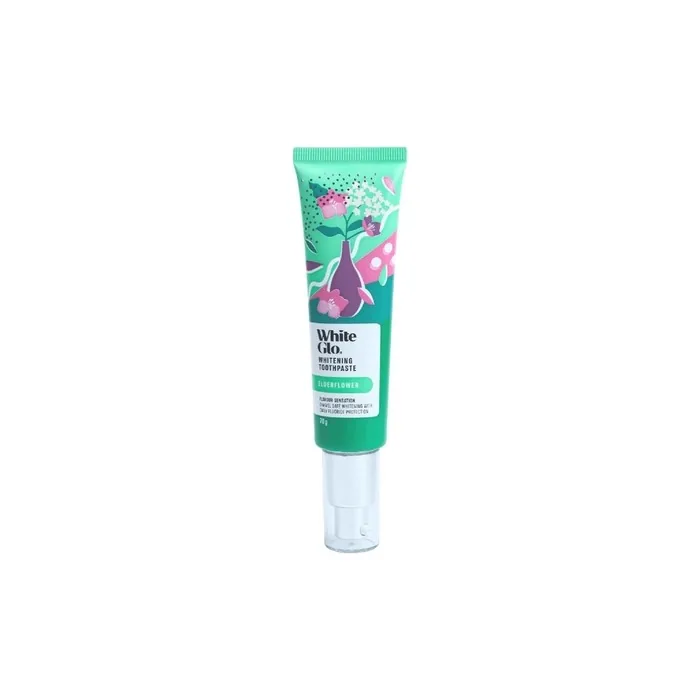 White Glo Elderflower Toothpaste Whitening Toothpaste, 70 G