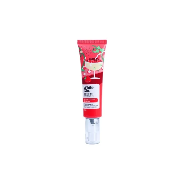 White Glo Strawberries & Cream Toothpaste - 70 G