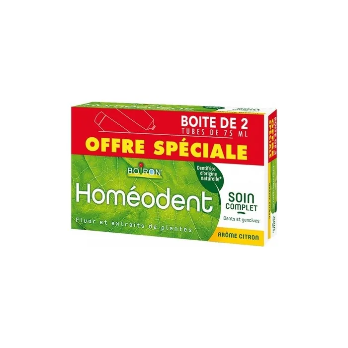 Boiron Homeodent Toothpaste for Strengthening Teeth
