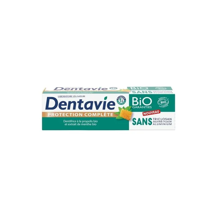Dentavie Propolis Toothpaste with Organic Mint Extract 75ml