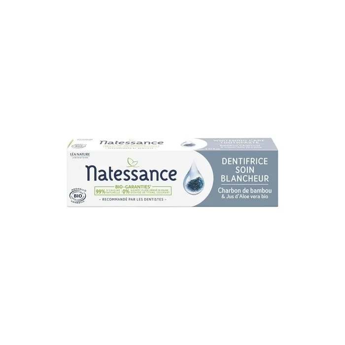Natessance Whitening Care Toothpaste with Bamboo Charcoal 75ml