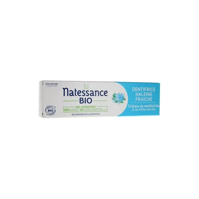 Natessance Fresh Breath Organic Toothpaste 75ml