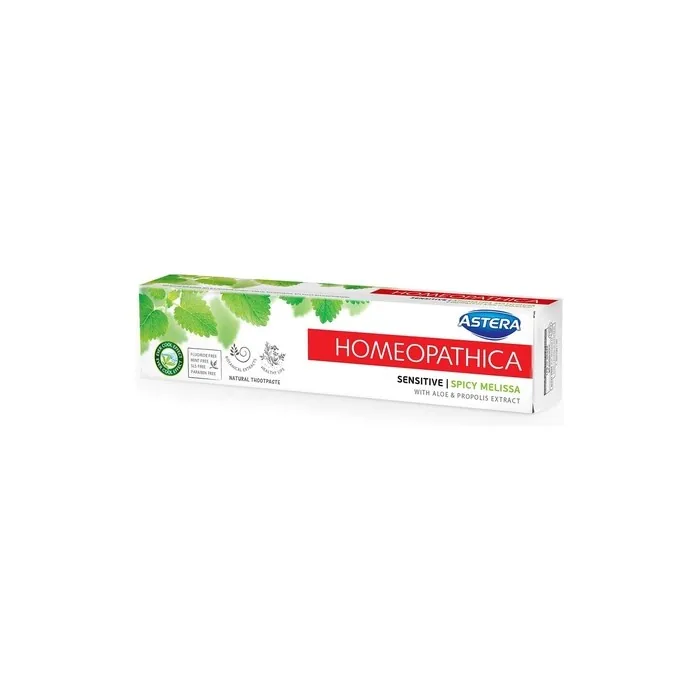 AROMA Astera Homeopathic Sensitive Spicy Melissa Toothpaste 75ml