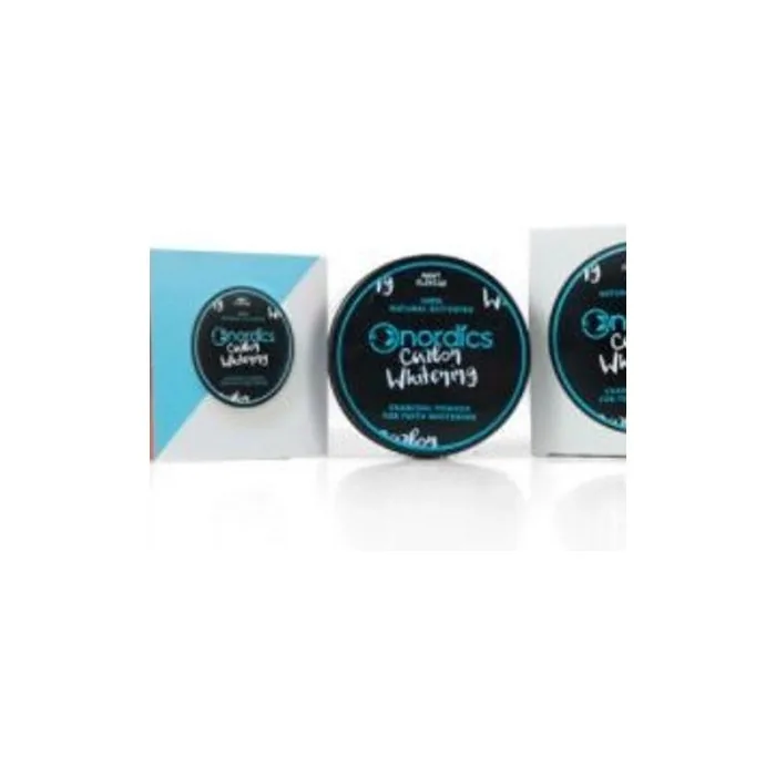 Nordics Carbon Whitening Toothpaste Organic 30 Gr