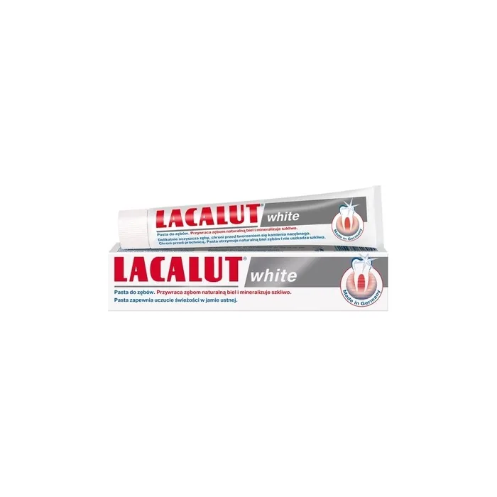 Lacalut White Whitening Toothpaste 75ml - Mint Flavor