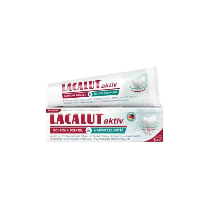Lacalut Activ Toothpaste Gum Protection & Sensitivity 75ml