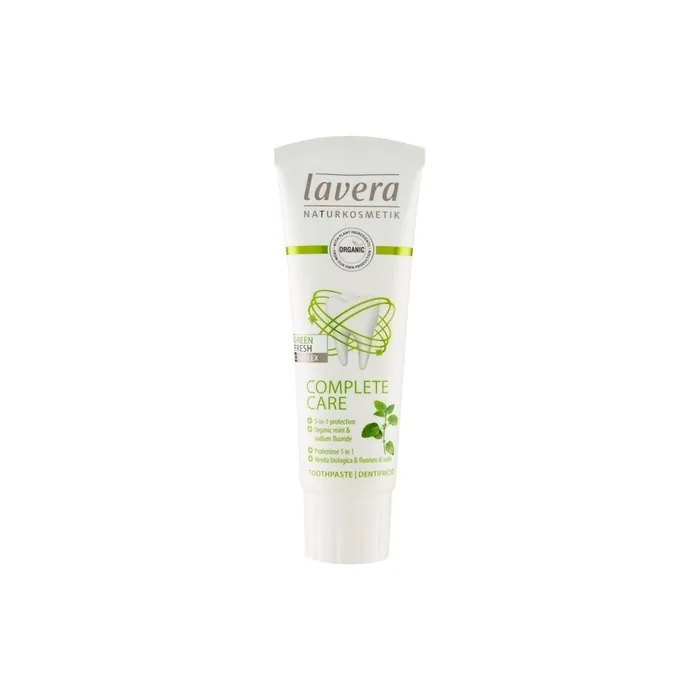 Lavera Toothpaste Complete Care with Organic Mint and Sodium Fluoride 5 in 1 Protection 75ml
