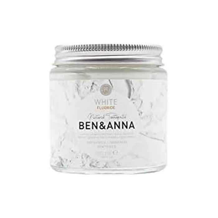 Ben&Anna White Toothpaste with Fluoride 100ml - Single