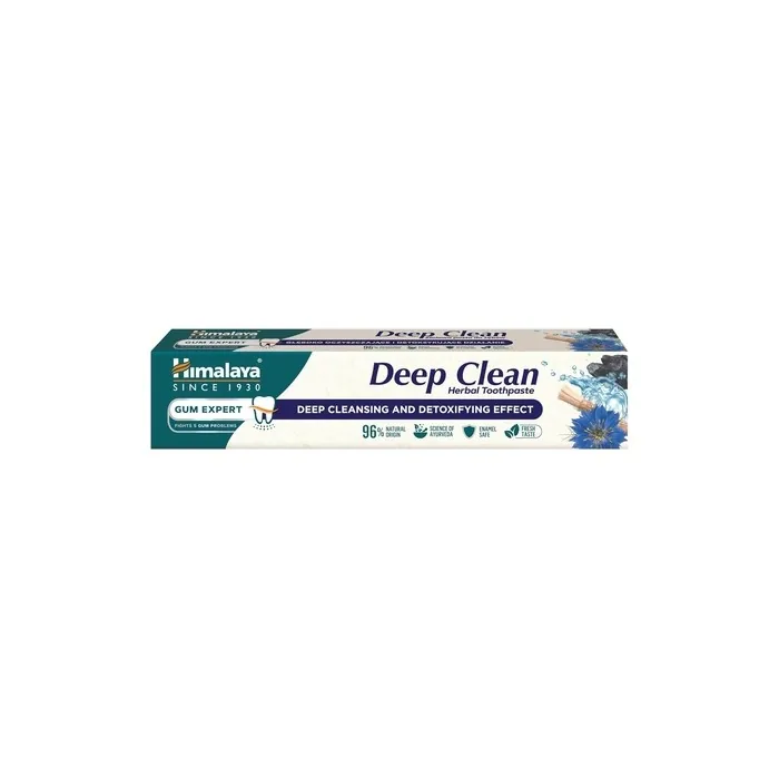 Himalaya Deep Clean Toothpaste with Activated Coconut Charcoal and Black Seed Oil 75ml