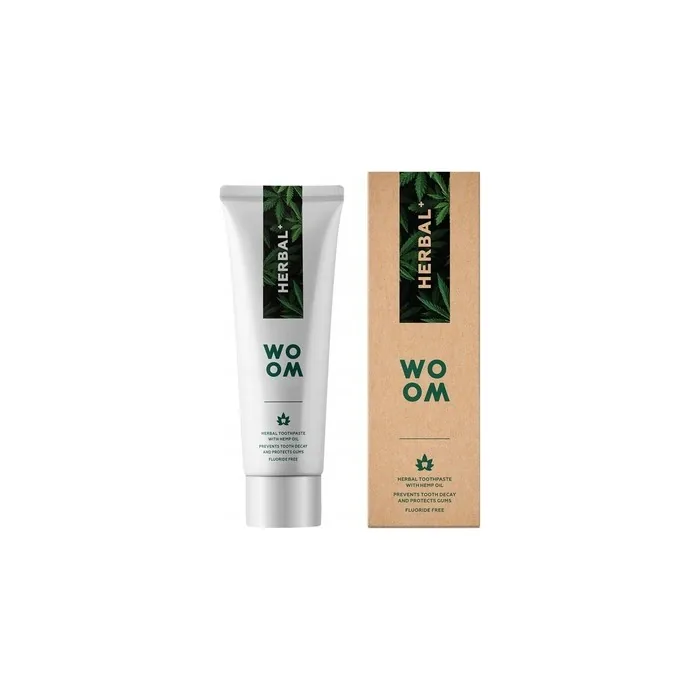 Woom Herbal+ Herbal Toothpaste 75ml