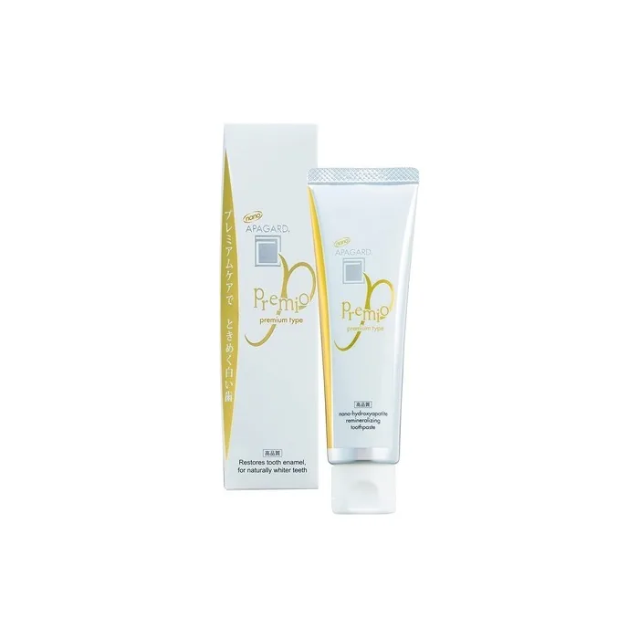 APAGARD PREMIO Remineralizing Nano-Hydroxyapatite Toothpaste 100g Premium Type Double Mint Flavor
