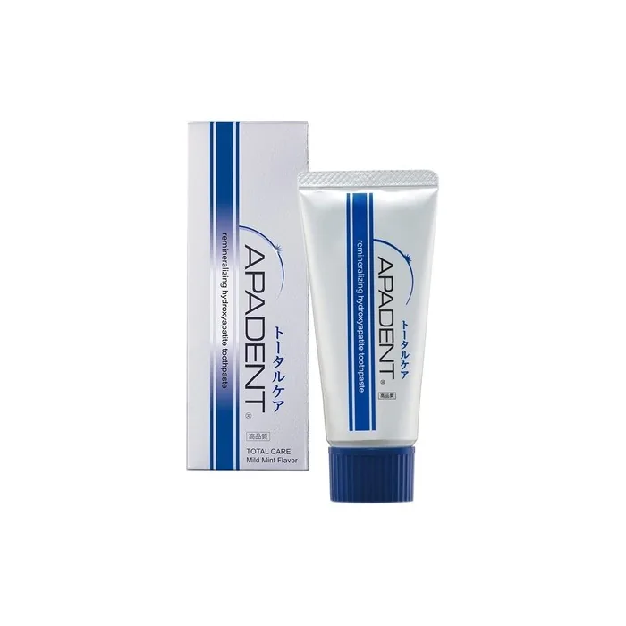 APADENT Total Care Remineralizing Nano-Hydroxyapatite Toothpaste 60g - Mild Mint Flavor