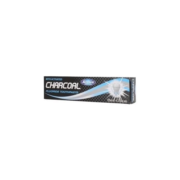 Beauty Formulas Charcoal Fluoride Toothpaste - 125ml