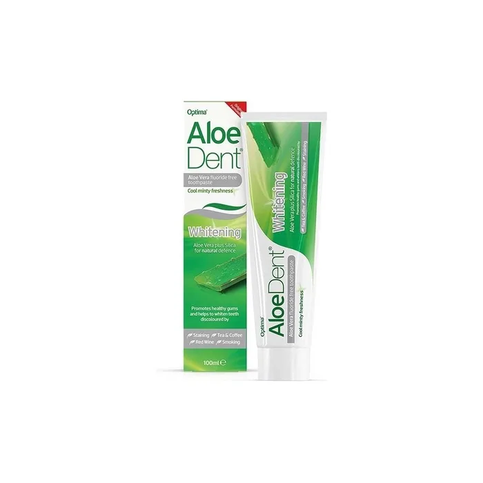 Aloe Dent Whitening Toothpaste With Aloe Vitamin K And Silica 100ml