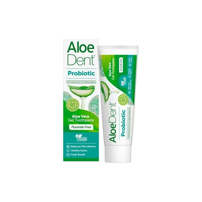 Aloedent Probiotic Toothpaste Fluoride Free Sls Free Natural Mouth Care