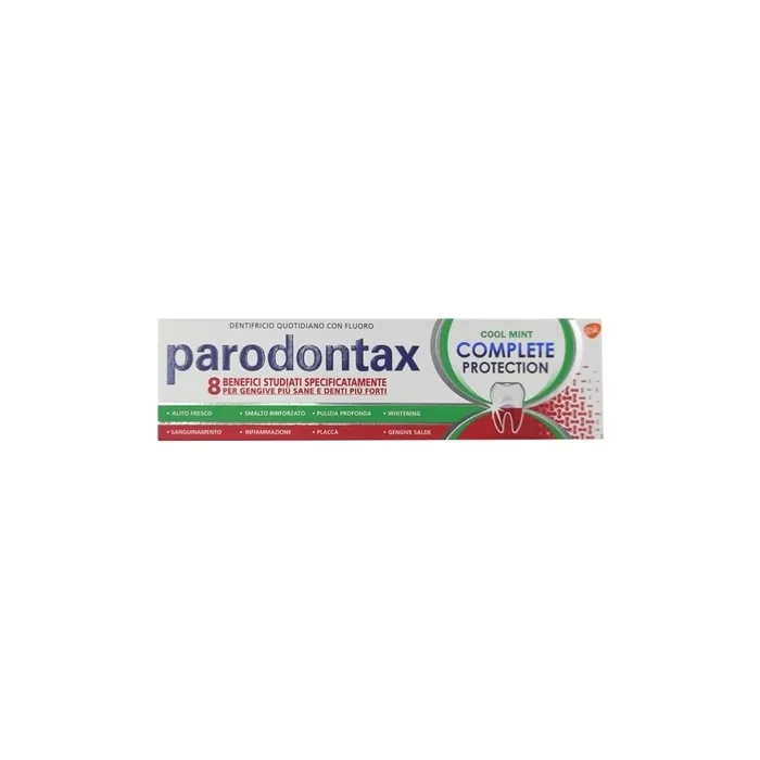 Parodontax Complete Protection Cool Mint Daily Toothpaste with Fluoride for Healthier Gums and Stronger Teeth 75ml