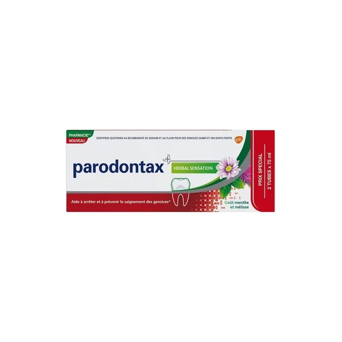 Parodontax Herbal Care Toothpaste Helps Stop and Prevent Bleeding of Gums Mint