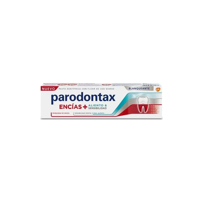 Parodontax Toothpaste For Gums Breath And Sensitivity Whitening 75 Ml
