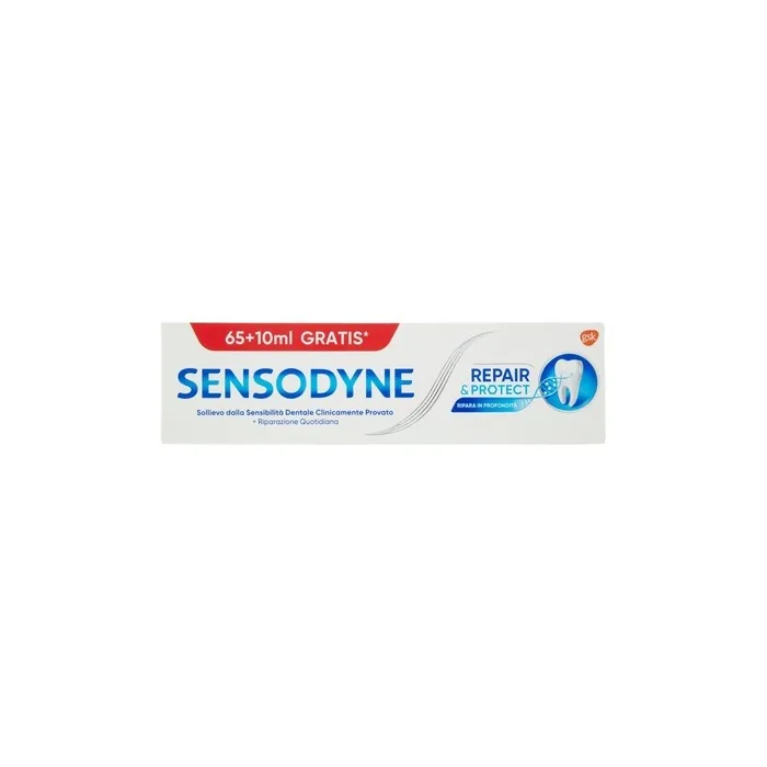 Sensodyne Repair & Protect Toothpaste for Sensitive Teeth Protects Against Cavities for Daily Use 75ml