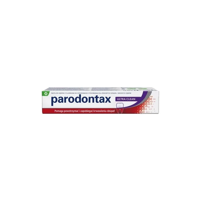 Parodontax Ultra Clean Toothpaste with Fluoride for Bleeding Gums 75ml