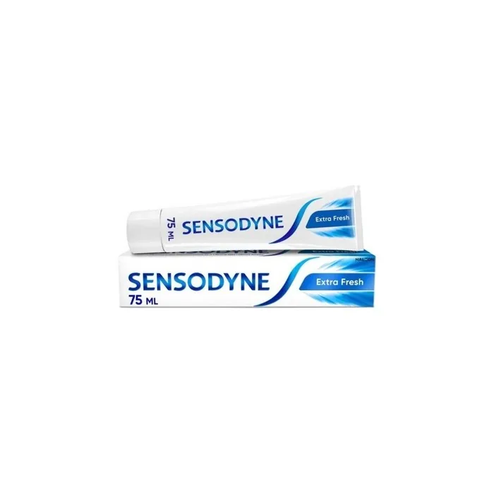 Sensodyne Extra Fresh Toothpaste for Sensitive Teeth 75ml - Pack of 3