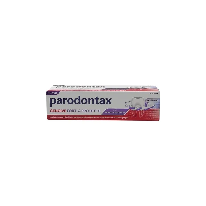 Parodontax Whitening Toothpaste for Strong and Protected Gums with Hyaluronic Acid 75ml