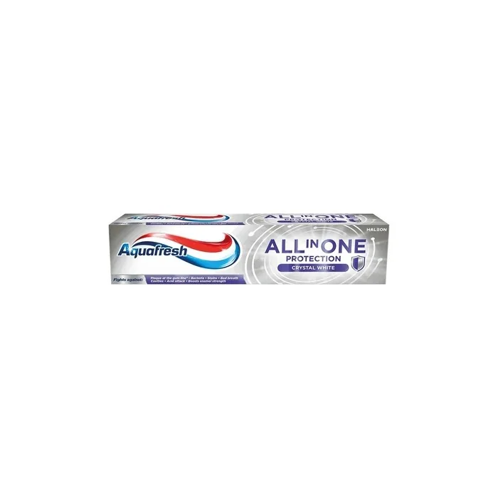 Aquafresh All In One Protection Crystal White Toothpaste 75ml
