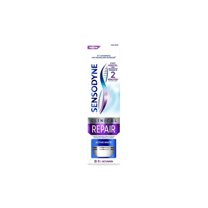 Sensodyne Toothpaste Clinical Rapid Active White - Effective Whitening Formula