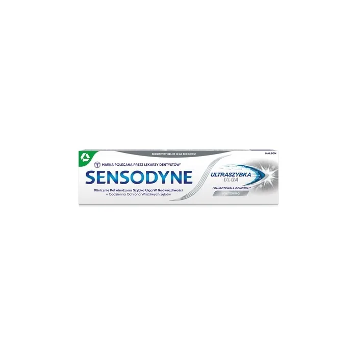Sensodyne Rapid Relief Whitening Toothpaste For Sensitive Teeth 75ml