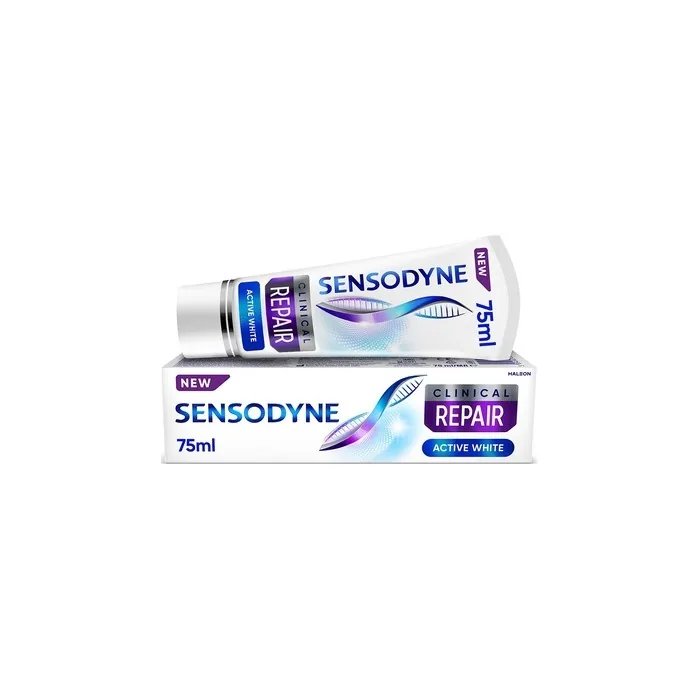 Sensodyne Clinical Repair Active White Whitening Toothpaste 75ml