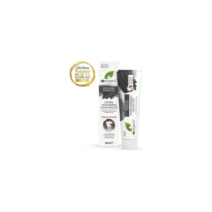Dr Organic Charcoal Toothpaste 100ml