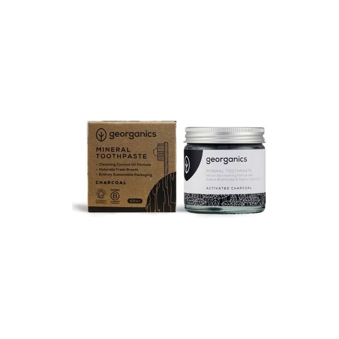 Georganics Mineral Dental Paste Activated Carbon 60ml